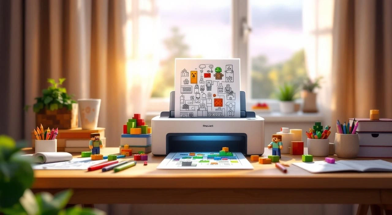 Dessin à Imprimer Minecraft 2026 : Collection Gratuite PDF